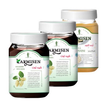  توت و ارده ممتاز کارمیسن - 800 گرم مجموعه 3 عددی63493c9faf69235270